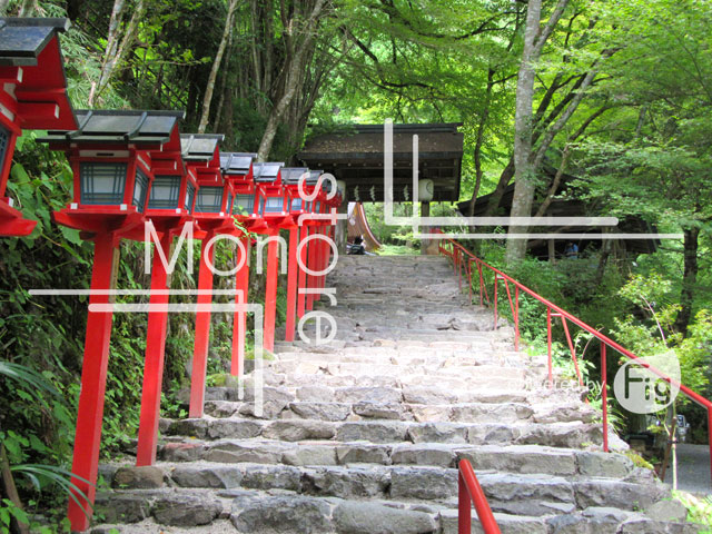 Staircase leading to the shrine